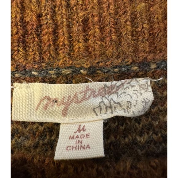 Mystree Houndstooth Sweater - Sz M - Picture 6 of 7